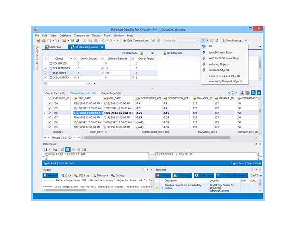 dbForge Studio for Oracle for Windows - Download it from Habererciyes for free